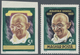 Thematik: Persönlichkeiten - Gandhi / Personalities - Gandhi: 1969 GANDHI 5f. Of HUNGARY, IMPERFORAT - Mahatma Gandhi