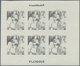 Thematik: Religion / Religion: 1970, Fujeira. Progressive Proof (7 Phases) In Miniature Sheets Of 6 - Sonstige & Ohne Zuordnung