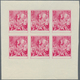 Thematik: Religion / Religion: 1970, Fujeira. Progressive Proof (7 Phases) In Miniature Sheets Of 6 - Sonstige & Ohne Zuordnung