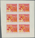 Delcampe - Thematik: Religion / Religion: 1970, Fujeira. Progressive Proof (7 Phases) In Miniature Sheets Of 6 - Autres & Non Classés