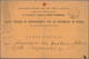 Thematik: Rotes Kreuz / Red Cross: 1914 Russland Vordruckkarte Mit Rs.Text Für Kriegsgefangene, Gebr - Croix-Rouge