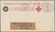 Thematik: Rotes Kreuz / Red Cross: 1943/44 2 Vordruckumschläge Des Neuseel. RK-/St.Johns-Orden, Eine - Rotes Kreuz