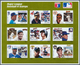 Thematik: Sport-Baseball / Sport-baseball: 1988, GRENADA: Baseball Players Of American Profi League - Baseball