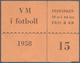 Delcampe - Thematik: Sport-Fußball / Sport-soccer, Football: 1958/1970, Lot Containing 1 CSR Stamp "60h Soccer - Sonstige & Ohne Zuordnung