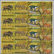 Thematik: Tiere, Fauna / Animals, Fauna: 1975, BURUNDI: African Animals (rhinoceros, Snake, Gazelle, - Autres & Non Classés