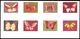 Thematik: Tiere-Schmetterlinge / Animals-butterflies: 1971, Adschman/Ajman: BUTTERFLIES - 9 Items; C - Papillons