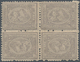 Ägypten: 1874 Third Issue (2nd "Bulâq" Printing) 10pa. Slate, Perf 12½, BLOCK OF FOUR With Two Verti - Autres & Non Classés