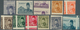 Ägypten: 1937/1950 King Farouk's 1st And 2nd Issue: Group Of 11 Stamps Royal Misperforated, With 193 - Autres & Non Classés