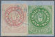 Argentinien: 1862 10c. Green With Accent And 5c. Lilac-rose Without Accent Used On Small Piece And T - Sonstige & Ohne Zuordnung