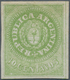 Argentinien: 1862 10c. Light Yellow-green, No Accent, Mint Lightly Hinged, Fresh Colour, Wide Margin - Autres & Non Classés