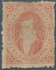 Argentinien: 1864 Rivadavia 5c. Rose-carmine, Wmk "RA", Perf 11½, Printed ON PARCHMENT PAPER (papel - Sonstige & Ohne Zuordnung
