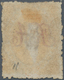 Argentinien: 1864 Rivadavia 5c. Rose-carmine, Wmk "RA", Perf 11½, Printed ON PARCHMENT PAPER (papel - Autres & Non Classés