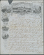 Argentinien: 1864 Illustrated Letter From Schwehr, Naef Y Ca., Buenos Aires Depicting Six Lithograph - Sonstige & Ohne Zuordnung