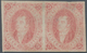Argentinien: 1867 'Rivadavias' 5c. Light Rose, No Watermark, 6th Printing, IMPERFORATED HORIZONTAL P - Autres & Non Classés