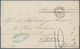 Argentinien: 1868, Folded Envelope Buenos Aires-Lyon W. French Mail Ship "BUENOS AYRES PAQ. FR. K No - Sonstige & Ohne Zuordnung