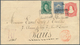 Argentinien: 1887 Postal Stationery Envelope 8c. Red Uprated 1878 'Manuel Belgrano' 16c. Green And 1 - Autres & Non Classés