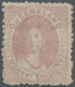 Queensland: 1880, QV 20s. Rose (small Chalon Head) With Wmk. Crown Over Q, Mint Hinged With Large Pa - Lettres & Documents