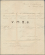 Victoria: 1850-53, Ham Printing From Third State Of Dies, 1d Dull Orange-vermilion Tied By Rare Barr - Briefe U. Dokumente