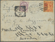 Victoria: 1892, QV 2 1/2d Tied Duplex "MELBOURNE DE 20 92" To Small Cover To MarlowEngland, Uprated - Lettres & Documents