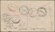 Australien: 1919, Roo 3d With KGV 1d (2) 1/2d (2) Tied "BRISBANE ST. PERTH 10 NOV. 19" To Registered - Lettres & Documents
