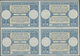 Australien - Ganzsachen: 1941. International Reply Coupon 6d (London Type) In An Unused Block Of 4. - Entiers Postaux