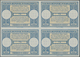 Australien - Ganzsachen: 1948. International Reply Coupon 7d (London Type) In An Unused Block Of 4. - Entiers Postaux