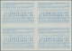 Australien - Ganzsachen: 1965. International Reply Coupon 12 Cents (London Type) In An Unused Block - Entiers Postaux