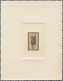 Belgisch-Kongo: 1947, Kabela Figure 1,60 Fr. As Artist Proof On Card, Without Gum, Fine - Sammlungen