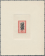 Belgisch-Kongo: 1947, Kabela Figure 3,50 Fr. As Artist Proof On Card, Without Gum, Fine - Collections