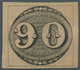 Brasilien: 1843, 90r. Black On Yellowish Paper "Olhos De Boi", Fresh Colour (slight Indication Of Su - Neufs