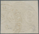 Brasilien: 1843, 90r. Black, Fresh Colour, Full Margins All Around, Neatly Oblit. By Double Circle " - Neufs