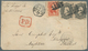 Brasilien: 1876. Envelope Addressed To Scotland Bearing 'Dom Pedro' Yvert 23, 10c Red/orange And Yve - Ungebraucht