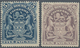 Britische Südafrika-Gesellschaft: 1901, £5 Deep Blue And £10 Lilac, Unused No Gum, Signed And Certif - Ohne Zuordnung