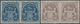 Britische Südafrika-Gesellschaft: 1901, £5 Deep Blue And £10 Lilac, Each In Horizontal Pair, Unused - Non Classés