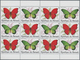 Burundi: 1984, Butterflies Complete Set Of 10 In Se-tenant Pairs In Blocks Of 12 (six Sets), Mint Ne - Other & Unclassified