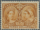 Canada: 1897, Jubilee Issue $3 Bistre Mint Hinged With Minor Thinned Due To Removing Hinge, Scarce S - Neufs