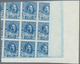 Canada: 1911: King George V Era -- Admiral Issues. ECKERLIN PLATE 'ESSAYS' Block Of Nine Of The 3 Ce - Ungebraucht