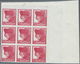 Canada: 1911: King George V Era -- Admiral Issues. ECKERLIN PLATE 'ESSAYS' Block Of Nine Of The 3 Ce - Neufs