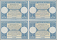Canada - Ganzsachen: 1954. International Reply Coupon 12 Cents (London Type) In An Unused Block Of 4 - 1953-.... Règne D'Elizabeth II