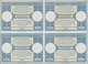 Cuba: 1961. International Reply Coupon 13 Centavos (London Type) In An Unused Block Of 4. Issued Feb - Autres & Non Classés