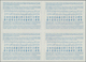 Dahomey: 1961. International Reply Coupon 40 Francs CFA (London Type) In An Unused Block Of 4. Issue - Benin – Dahomey (1960-...)