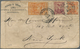 Ecuador: 1888, 2 And 10 C. Together With 10 C. Fiscal Stamp On Business Letter From "Alberto S. Offn - Equateur