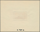 Delcampe - Fezzan: 1946, 50fr. Map/Camel Horseman, Four Epreuve In Bue, Orange-red, Dark Green And Purple. Maur - Lettres & Documents