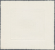 Fezzan: 1948, 100fr. Airmails, Epreuve In Black. Maury PA4 - Briefe U. Dokumente