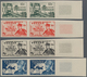 Delcampe - Fezzan: 1949, Definitives Pictorials/Officers, 1fr. To 50fr., Complete Set Of Eleven Values IMPERFOR - Covers & Documents