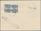 Delcampe - Fezzan - Paketmarken: 1943, French Occupation, Revaluation Overprints On Libya Parcel Stamps, 1fr. O - Autres & Non Classés