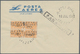 Delcampe - Fezzan - Paketmarken: 1943, French Occupation, Revaluation Overprints On Libya Parcel Stamps, 1fr. O - Sonstige & Ohne Zuordnung