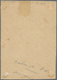 Gabun: 1910 Gabon, Original Hand Painted Artwork For The Pictorial Issue, Approximately 83x112mm, Un - Ungebraucht