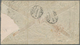 Goldküste: 1880, QV 1/2d, 1d (4) Tied Barred Oval "554" Plus Oval Intaglio "GOLD COAST" To Cover Fro - Côte D'Or (...-1957)