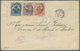 Haiti: 1895, 1 Cent, 2 Cent And 7 Cent Letter With Three Colour Franking From PORT AU PRINCE JAN 7 W - Haïti